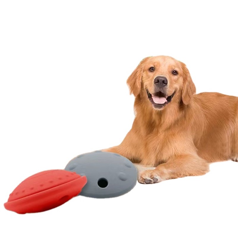 Pet Chew Toy Manufacturer - Hot Sale Eco-Friendly Silicone Disc