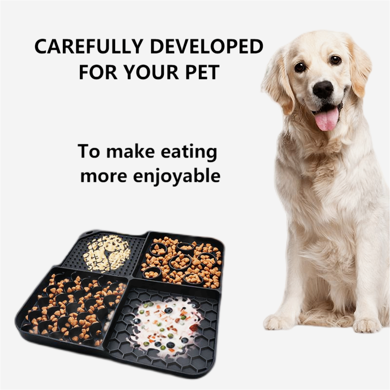 Pet Slow Feeder Manufacturer - Sustainable Non-Skid Silicone Bowl