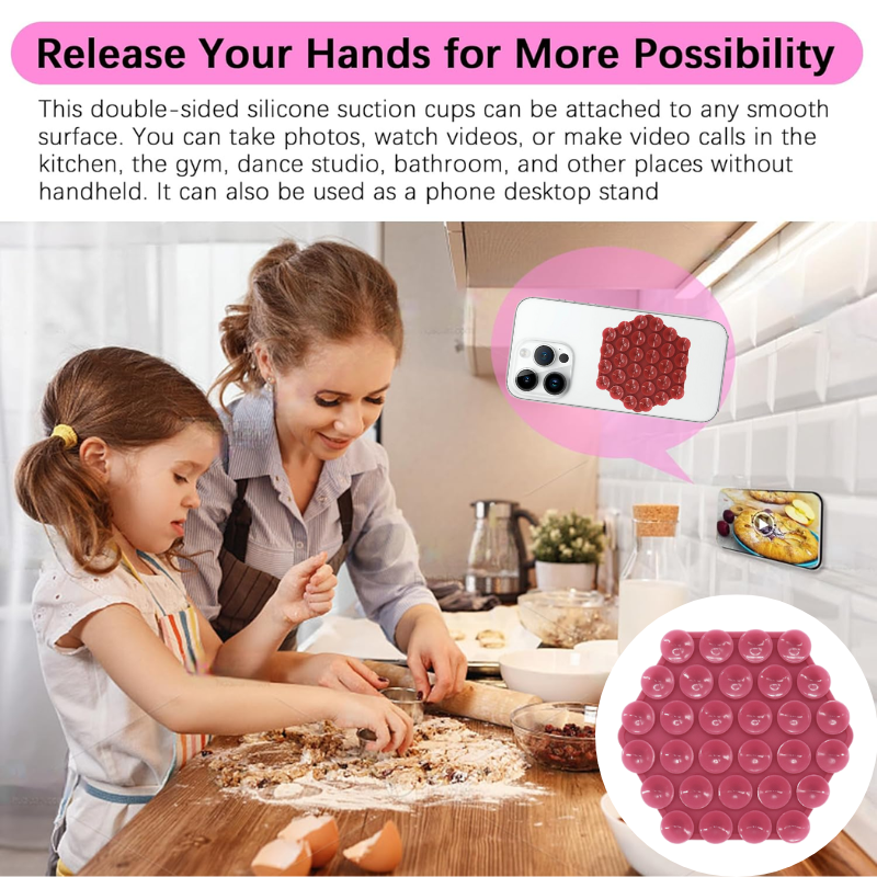 Magnetic Phone Holder Manufacturer - Silicone Suction Cup Strong Grip