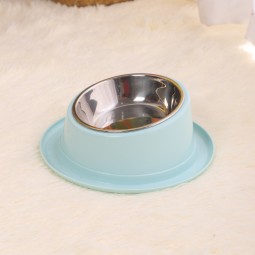 Pet Feeder Factory - Nordic Ceramic Double Bowl with Wooden Frame