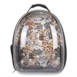 Cat Backpack Supplier - Capsule New Space Chest Full Transparent Creative
