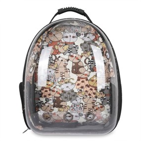 Cat Backpack Supplier - Capsule New Space Chest Full Transparent Creative