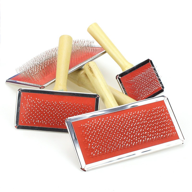 Pet Massage Comb Supplier - Factory Direct Wooden Handle Comfortable Portable