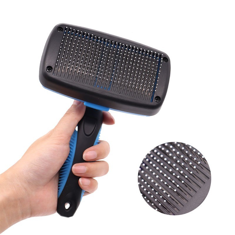 Pet Slicker Brush Factory - Manufacturer Self Cleaning Grooming Shedding Brush