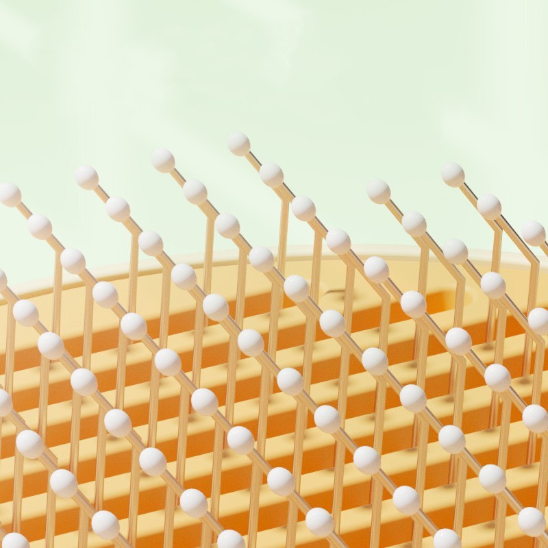 Pet Slicker Brush Manufacturer - Sun Flower Cute Automatic Telescopic Hair Remove