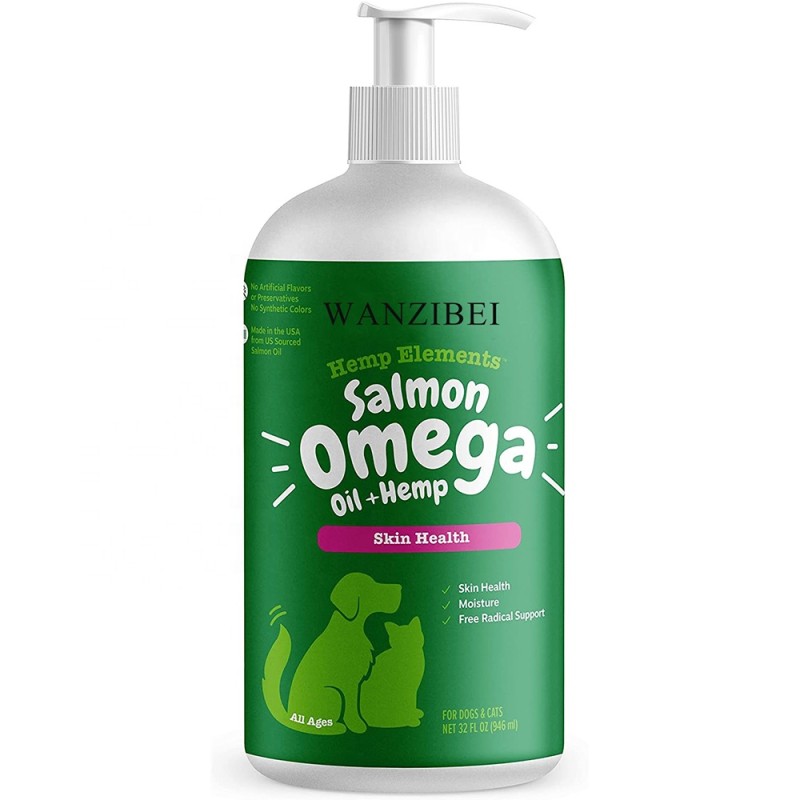 Salmon Oil for Pets Factory - OEM Wild Alaskan Omega 3 EPA