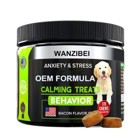 Dog Calming Chews Factory - OEM Anxiety Relief Soft Treats