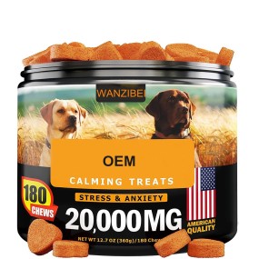 Pet Stress Relief Chews Factory - Wanzibei OEM Service Nutrition