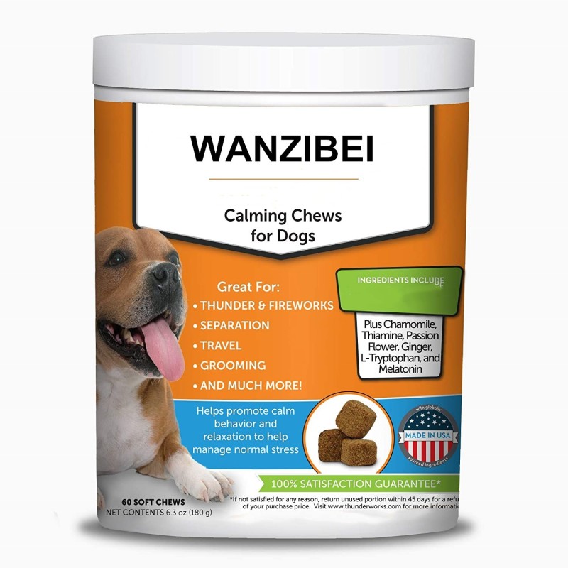 Pet Calming Chews Supplier - Dog Cat Anxiety Separation Relief