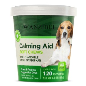 Dog Calming Chews Supplier - Stress Anxiety Relief Travel