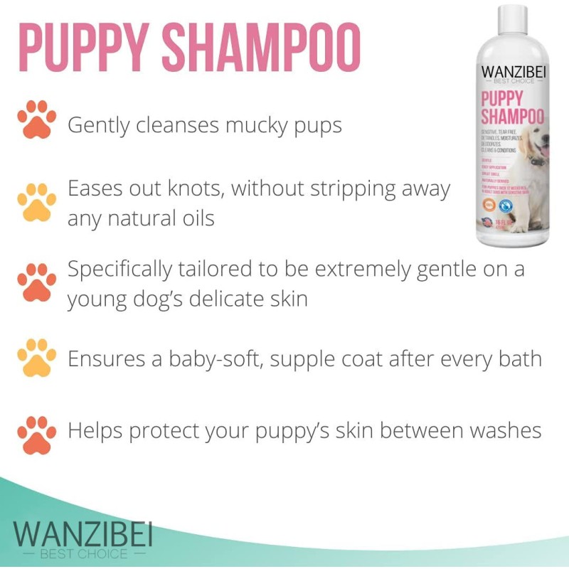 Puppy Shampoo Supplier - OEM/ODM Tearless Gentle Sensitive