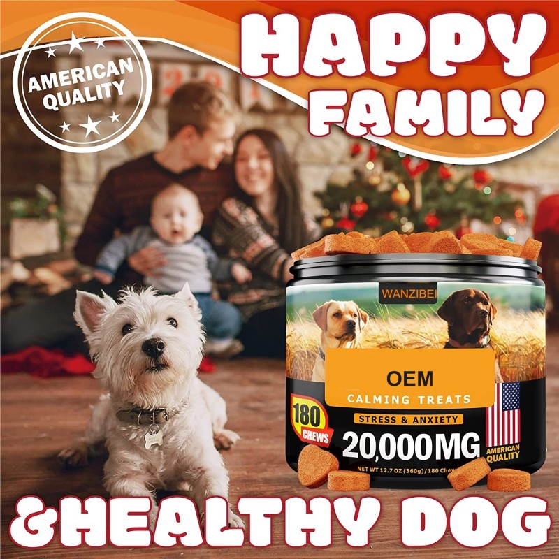 Dog Soft Chews Manufacturer - OEM/ODM Anxiety Relief Nutrition