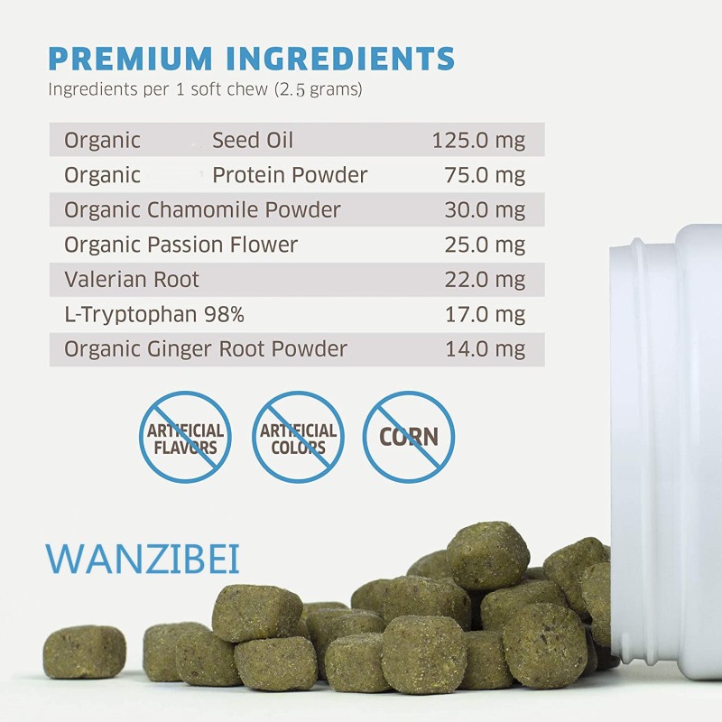 Calming Treats Manufacturer - Organic Natural Private Label