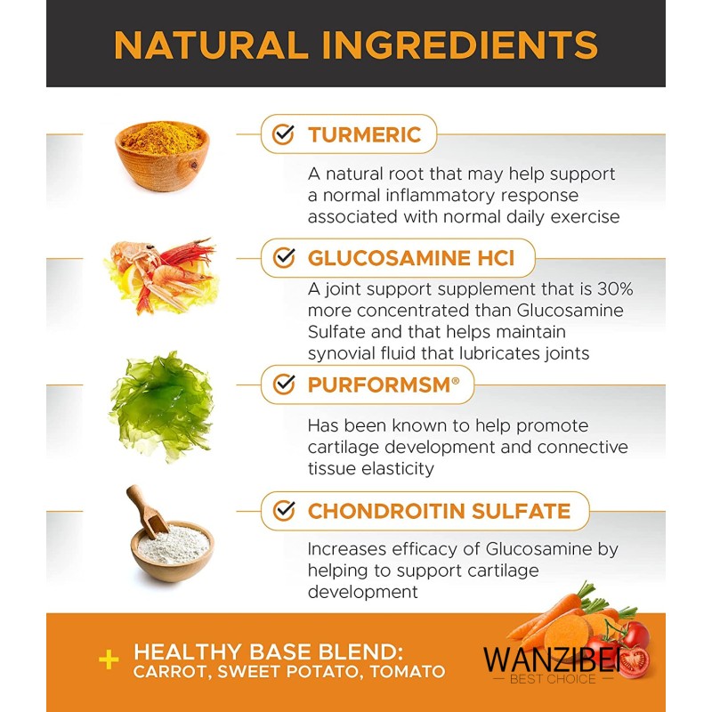 Hip Joint Chews for Dogs Factory - MSM Mobility Support 170ct