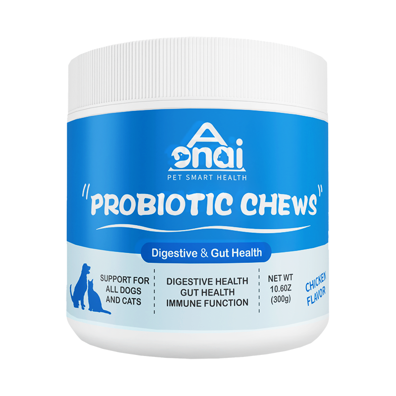 Pet Supplement Manufacturer - OEM Probiotics Soft Chew for Dogs Cats