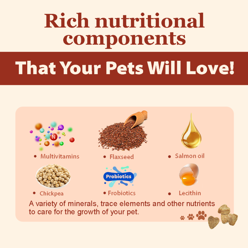 Pet Supplement Manufacturer - OEM Probiotic Chews Private Label Processing