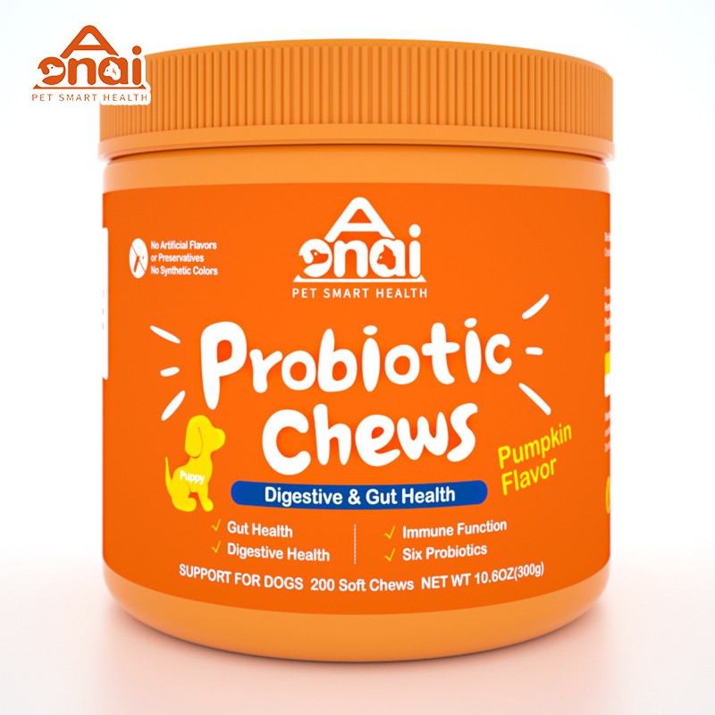 Pet Probiotic Chews Factory - OEM Processing Biotics for Diarrhea Health