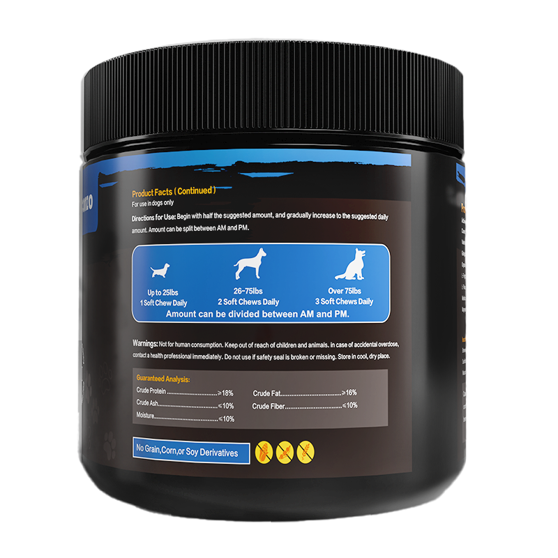 Pet Calming Chews Supplier - OEM Wholesale for Anxiety Stress Barking Relief