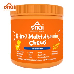 Dog Supplement Supplier - Low MOQ Vitamins Chewable Tablets OEM