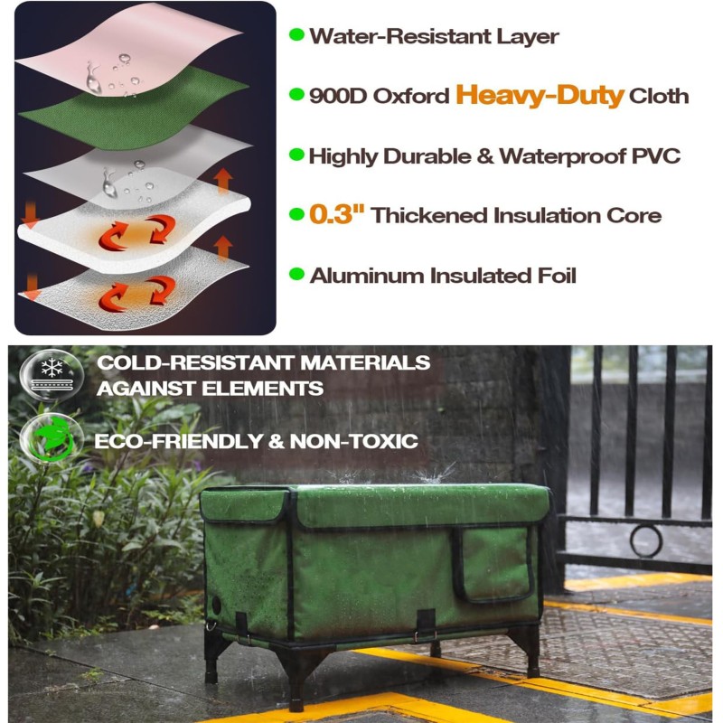 PP Cat Cage Manufacturer - Hot Foldable Breathable Outdoor Heating Insulation