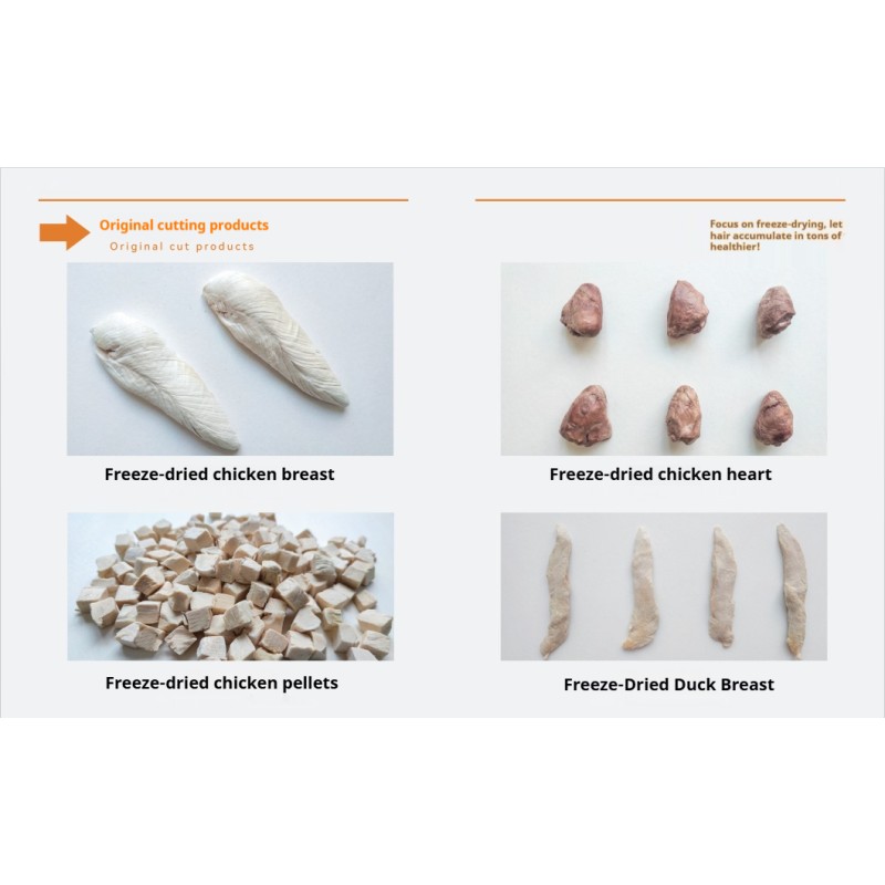 Pet Food Treats Supplier - OEM/ODM Additive-Free Freeze-Dried Chicken Pieces