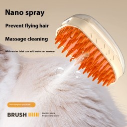 Pet Spray Brush Supplier - 2024 New 3 in 1 Hair Massage Steamy Comb
