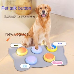 Pet Trainer Supplier - New Round Plastic Button Voice Communication