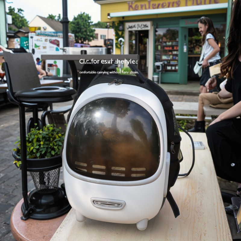 Cat Backpack Supplier - Large Space Bubble Shaded Ergonomic 3D Design