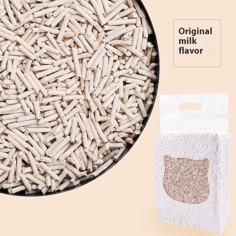 Tofu Cat Litter Supplier - OEM Eco-Friendly Bamboo Charcoal Clumping Wooden