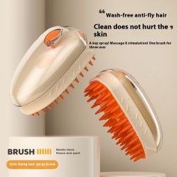 Pet Massage Brush Manufacturer - Upgraded 3 in 1 Water Spray Hair Removal