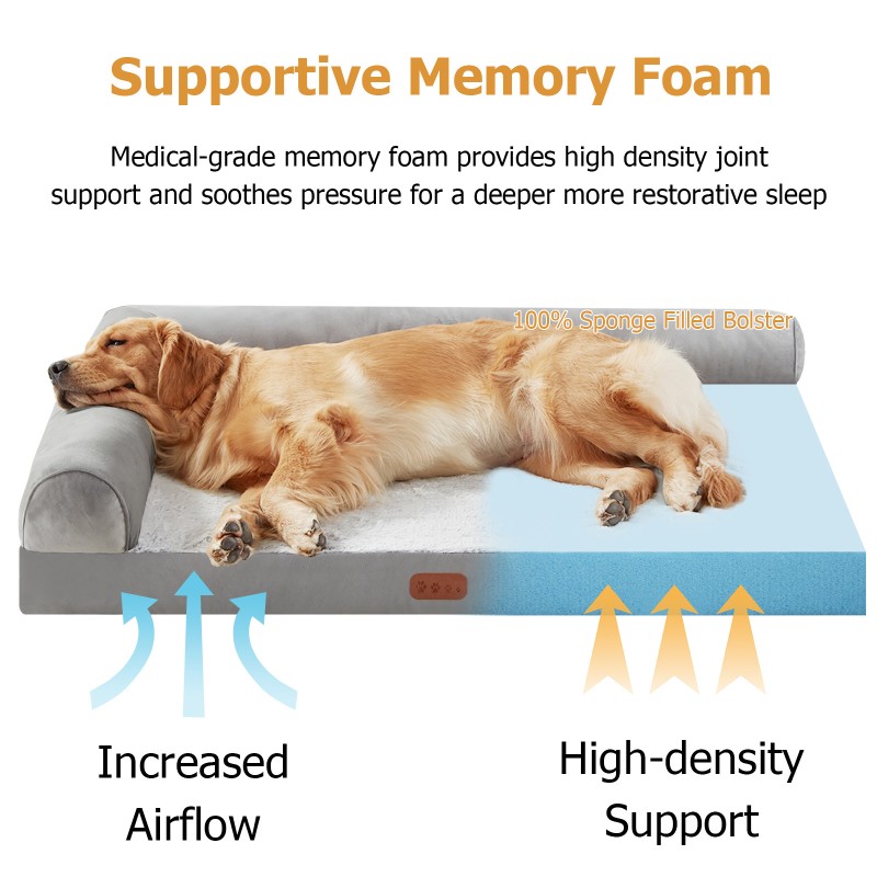 Dog Bed Supplier - Autumn Winter Medium Large Removable Washable Memory Sponge