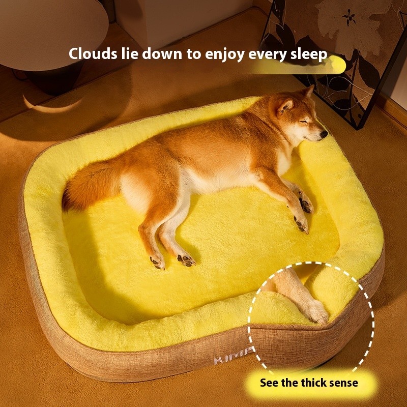 Pet Cushion Factory - Fabric Cotton Filling Animal Mat Durable Removable