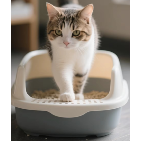 Automatic Cat Toilet Manufacturer - High Anti-Splash Large Semi-Enclosed 20L