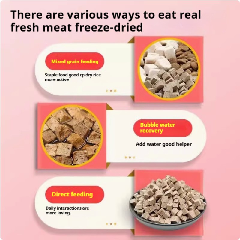 Pet Snacks Factory - OEM/ODM Freeze Dried Beef Liver Improve Vision