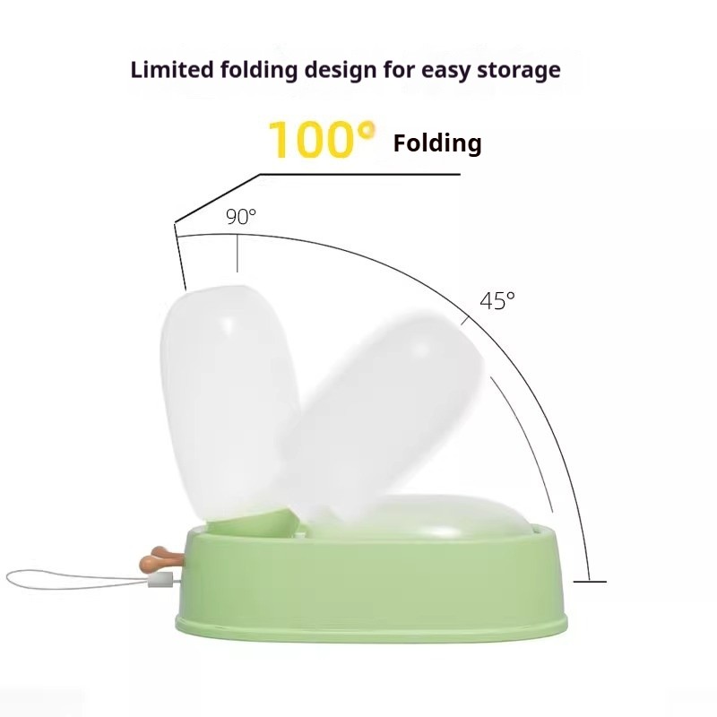 Pet Water Bottle Supplier - Hot Selling 500ml Ladybug Outdoor Portable Foldable