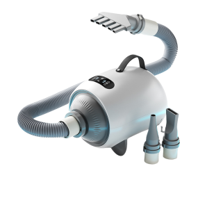 Portable Pet Dryer Supplier - Rechargeable ABS Material Safe Low Noise Cat Dog