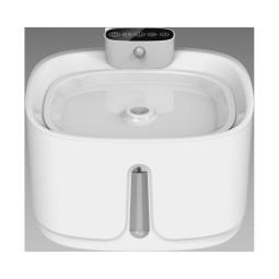 Pet Water Fountain Manufacturer - Stainless Steel USB Rechargeable Inductive 3.2L Filtered