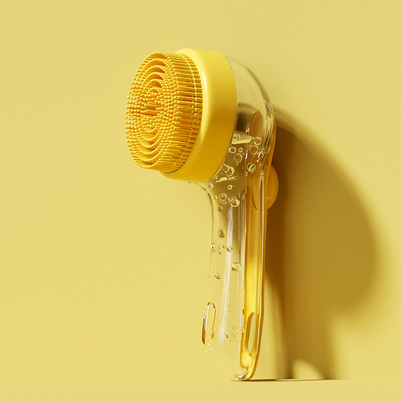 Pet Grooming Brush Manufacturer - Eco-Friendly Silicone ABS Shampoo Scrub Press Liquid