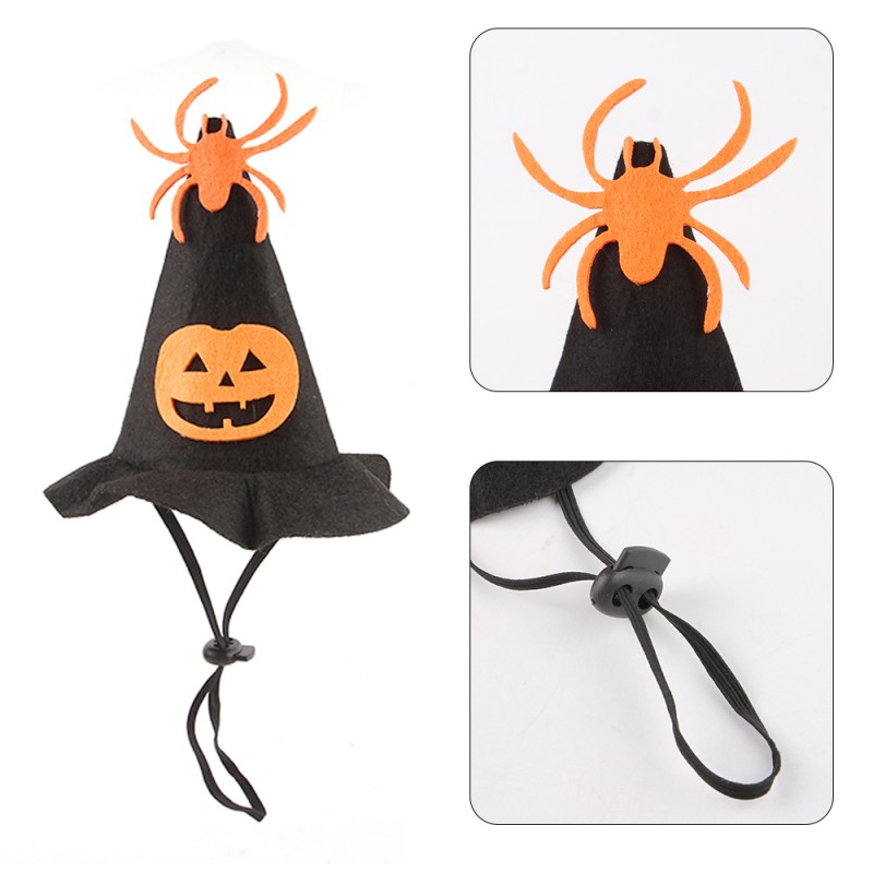 Pet Scarf Set Supplier - Cozy Polyester Halloween Hat Scarf Set Winter Accessory