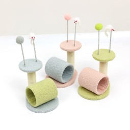 Cat Scratching Toy Manufacturer - Hot-Selling Double-Layer Sisal Material Wood Toys