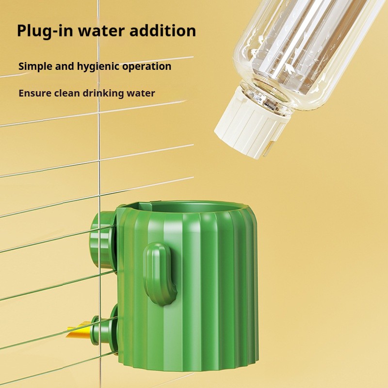 Bird Water Feeder Manufacturer - 250ML Eco-friendly Cactus Shape Durable Hanging