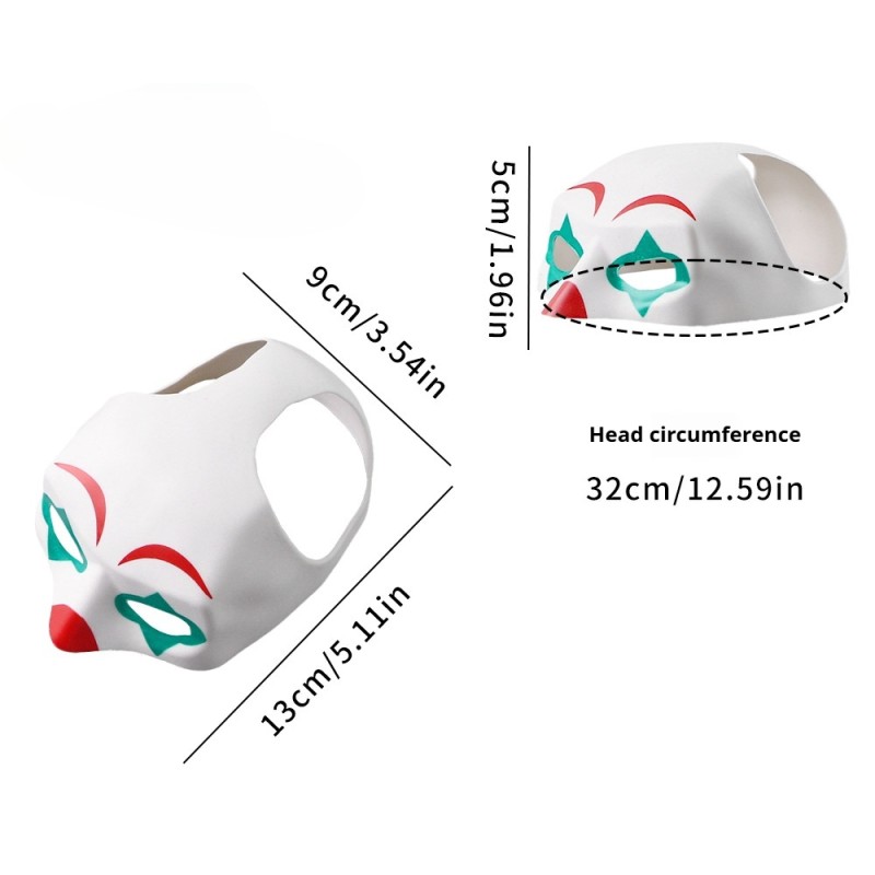 Pet Masks Factory - Hot-selling Clown Transformation Eco-friendly Plastic Halloween