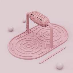 Pet Feeding Mat Supplier - Adjustable Treat-Dispensing Silicone Teething Slow Feeding