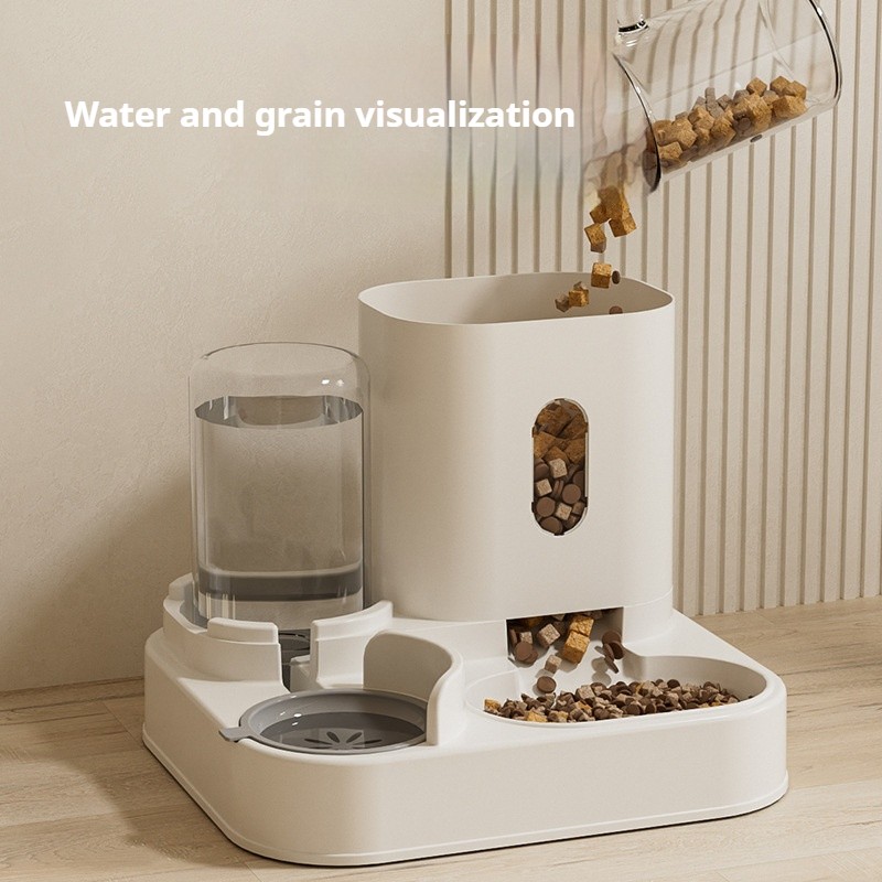 Automatic Pet Feeder Factory - 2-in-1 Large Capacity Plastic Dry-Wet Separation