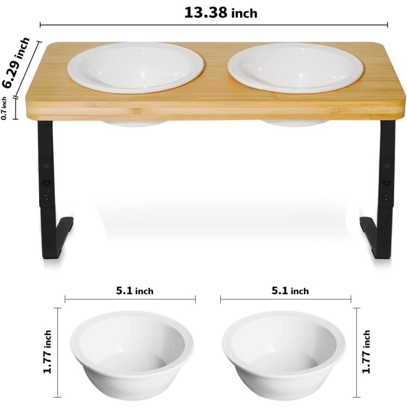 Pet Bowl Manufacturer - Eco-Friendly Custom Logo Double Stainless Steel Ceramic