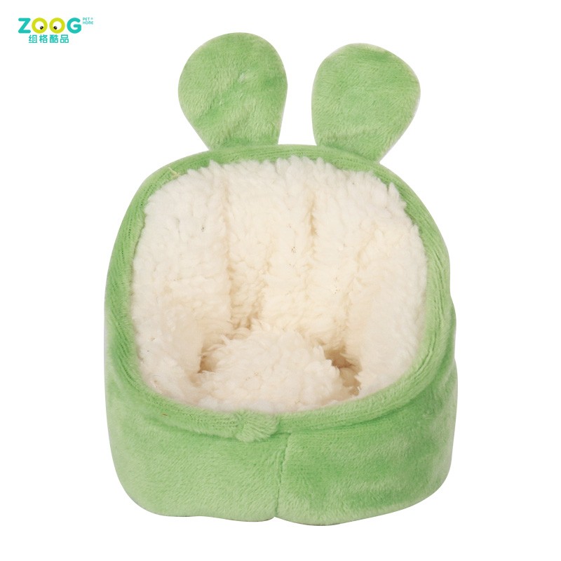 Pet Hamster Bed Supplier - Luxury Linen Winter Nest Small Animal