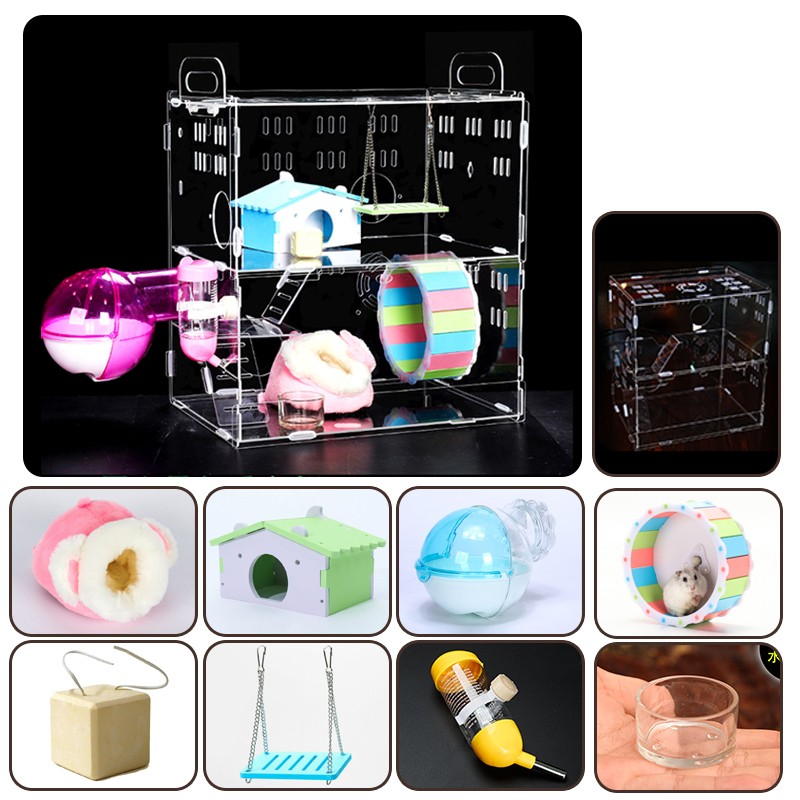 Acrylic Hamster Cage Factory - High Quality Clear Transparent