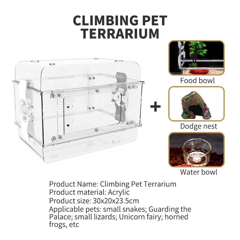 Reptile Cage Supplier - Wholesale Ultra Clear Acrylic PVC