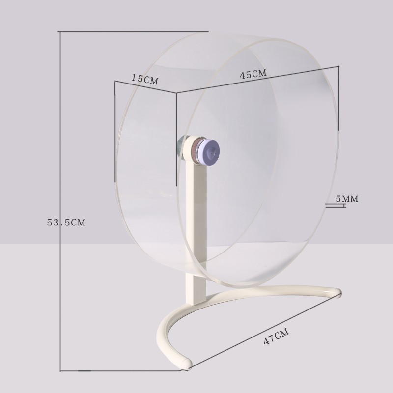 Running Wheel Supplier - Dia45cm Acrylic Mute with Stand