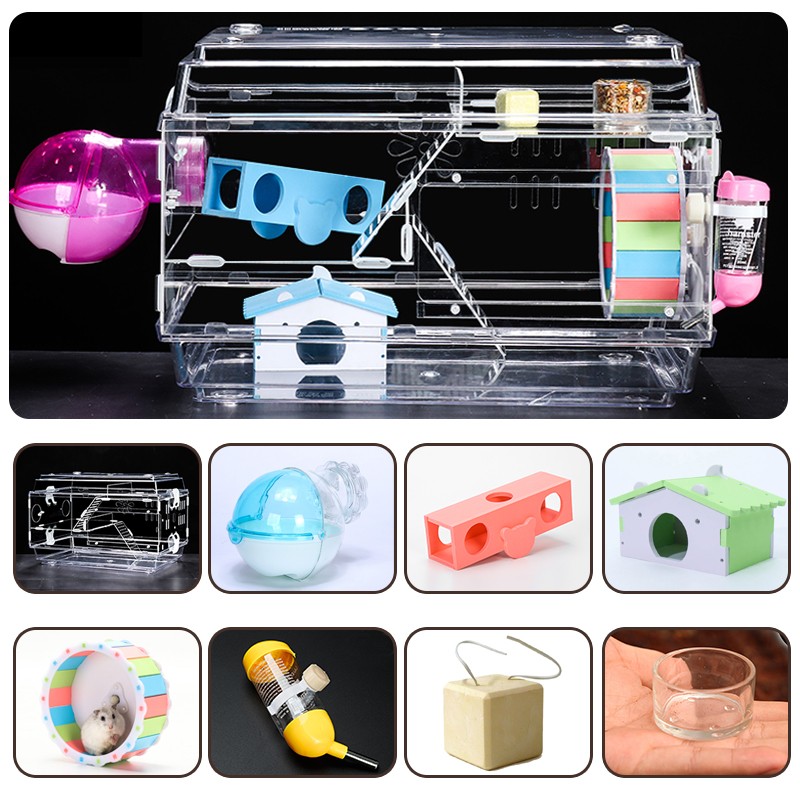 Acrylic Hamster Cage Factory - High Quality Clear Transparent